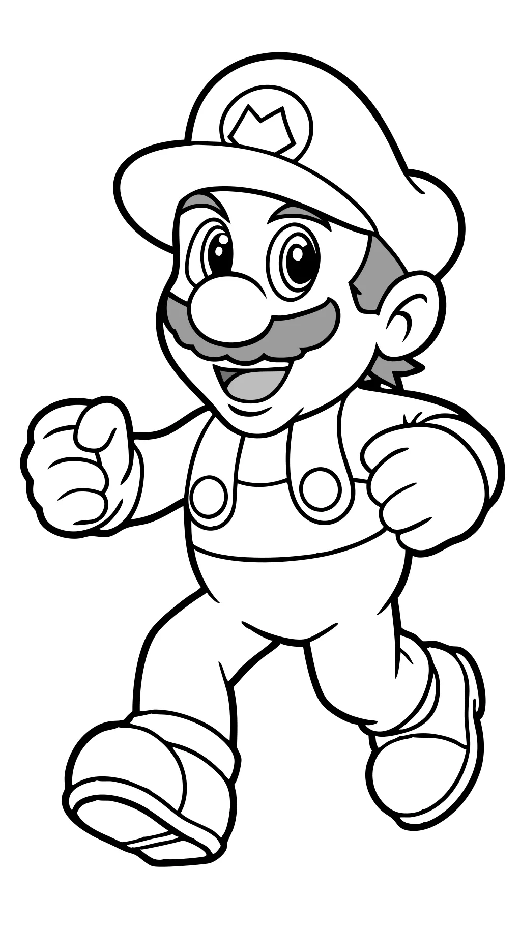 print mario coloring pages